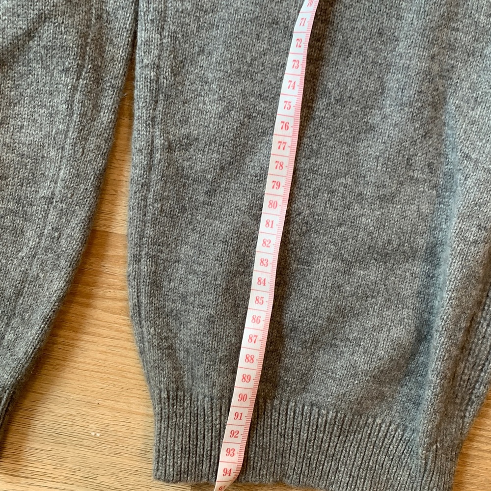 Grey cashmere jumpsuit - Picture 9 of 10
